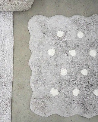 Lorena Canals Washable Rug Mini - Biscuits - Pearl Grey - 70 x 100 cm Carpets