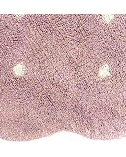 Lorena Canals Washable Rug Mini - Biscuits - Vintage Nude - 90 x 90 cm Carpets