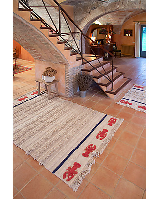 Lorena Canals Washable Rug Mini Lobster, Large - 100% Cotton (170x240 cm) Carpets