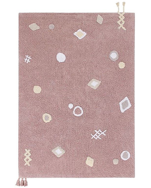 Lorena Canals Washable Rug Noah, Nude Vintage - Natural cotton (140x200 cm) Carpets