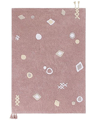 Lorena Canals Washable Rug Noah, Nude Vintage - Natural cotton (140x200 cm) Carpets