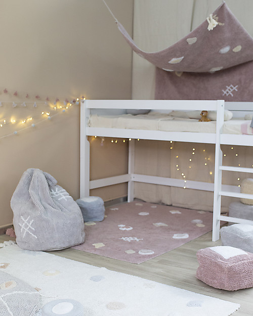 Lorena Canals Washable Rug Noah, Nude Vintage - Natural cotton (140x200 cm) Carpets