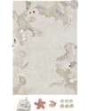 Lorena Canals Washable Rug - Seabed - Vintage Nude - Cotton - Sea Wonders Collection - 140 x 200 cm Carpets