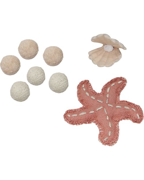 Lorena Canals Washable Rug - Seabed - Vintage Nude - Cotton - Sea Wonders Collection - 90 x 130 cm Carpets