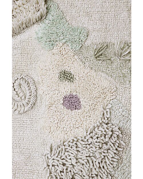 Lorena Canals Washable Rug - Seabed - Vintage Nude - Cotton - Sea Wonders Collection - 90 x 130 cm Carpets