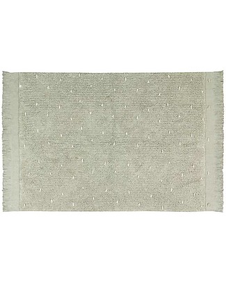 Lorena Canals Washable Rug Symphony - Olive - Cotton (140x200 cm) Carpets