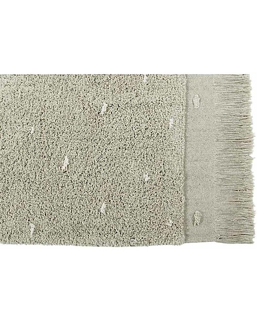 Lorena Canals Washable Rug Symphony - Olive - Cotton (140x200 cm) Carpets