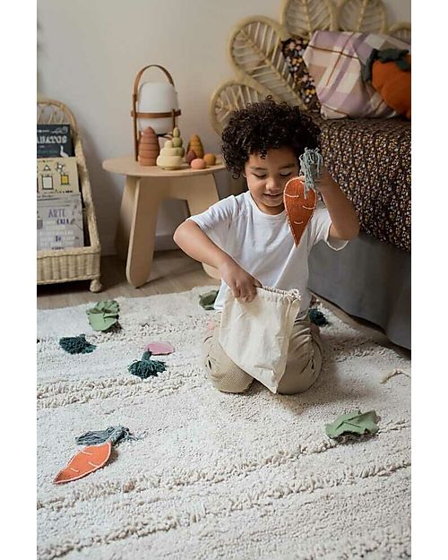 Lorena Canals Washable Rug - Veggie Garden - Oli&Carol - Cotton - (120x160 cm) Carpets