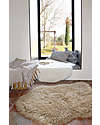 Lorena Canals Wool Round Edge Rug - Sheep White - Sheep of the World Collection - 75 x 110 cm Carpets
