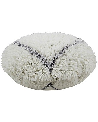 Lorena Canals Woolable Reversible Pouffe Bereber Soul, 100% Wool - 70 cm Cushions