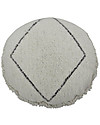 Lorena Canals Woolable Reversible Pouffe Bereber Soul, 100% Wool - 70 cm Pouf