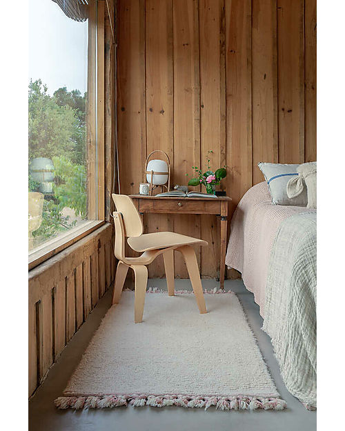 Lorena Canals Woolable Rug S Washable Rug - Koa Pink - Wool - (80x140 cm) Carpets