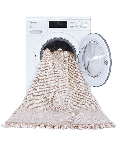 Lorena Canals Woolable Rug S Washable Rug - Koa Pink - Wool - (80x140 cm) Carpets