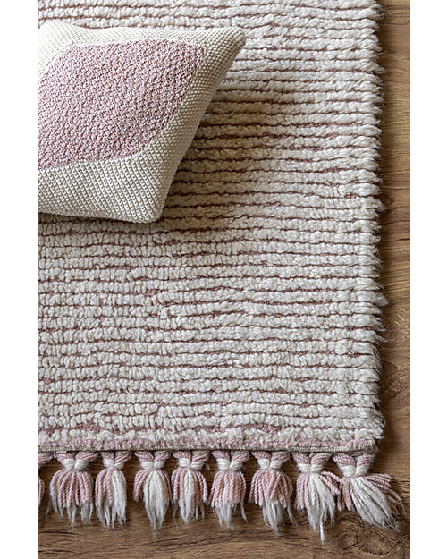 Lorena Canals Woolable Rug S Washable Rug - Koa Pink - Wool - (80x140 cm) Carpets