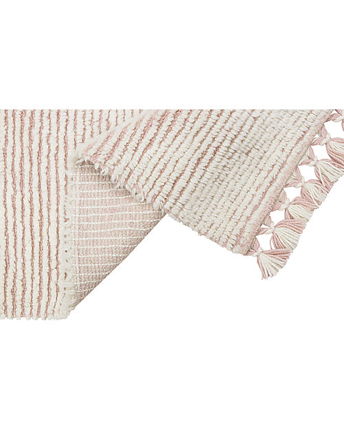 Lorena Canals Woolable Rug S Washable Rug - Koa Pink - Wool - (80x140 cm) Carpets