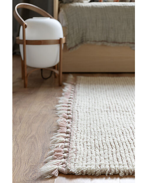Lorena Canals Woolable Rug S Washable Rug - Koa Pink - Wool - (80x140 cm) Carpets