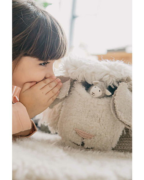 Lorena Canals Woolable Storage Basket - Pink Nose Sheep - (30x27x22 cm) Storage organisers