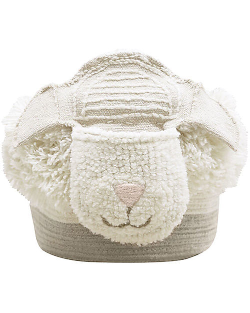 Lorena Canals Woolable Storage Basket - Pink Nose Sheep - (30x27x22 cm) Storage organisers
