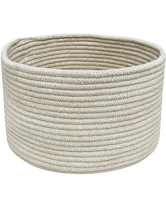 Lorena Canals Woven Basket - Natural - Large and Elegant! - Little Chefs Collection Toy Storage Boxes