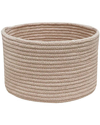 Lorena Canals Woven Basket - Pink - Large and Elegant! - Little Chefs Collection Toy Storage Boxes