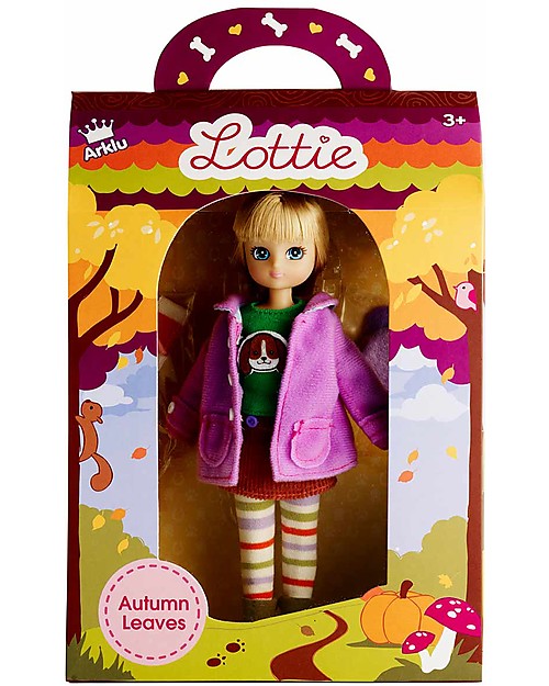 Lottie Autumn Leaves Lottie Doll girl