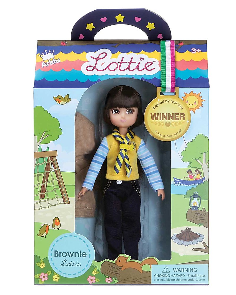 Best fun gift for empowering kids ages 3 & up Lottie Doll Outfit Brownie Clothing Set