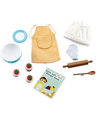 Lottie Cake Bake Dolls Accessories Set Dolls Accessories