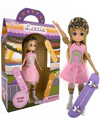 Lottie Doll Set and Accessories - SkatePark - Inspired by skateboarder Paige Tobin Dolls