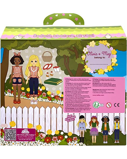 Lottie Doll Set and Picnic Accessories in the Park Dolls