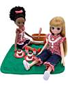 Lottie Doll Set and Picnic Accessories in the Park Dolls