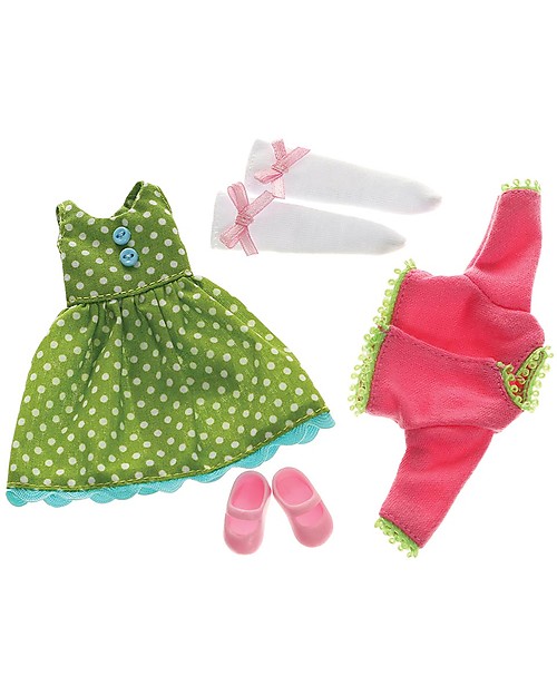Lottie Flower Power Outfit Set, for Lottie Doll Dolls Accessories