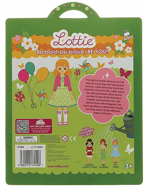 Lottie Flower Power Outfit Set, for Lottie Doll Dolls Accessories