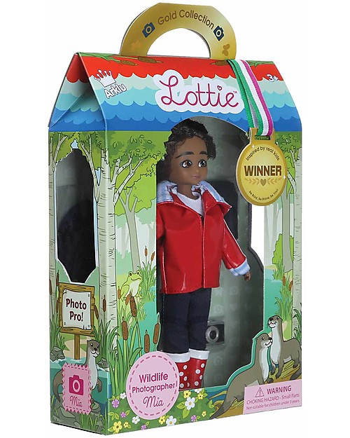 Lottie Wildlife Photographer Mia Lottie Doll - 18 cm - Limited Edition Dolls