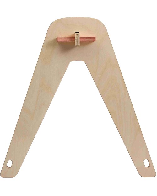 Loullou Baby Gym Combination Pack Rose, Wooden Baby Gym + Pink Hanging Toys Baby Gym