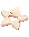 Loullou Natural Teether, You’re a Star Toy - Maple Wood Teethers