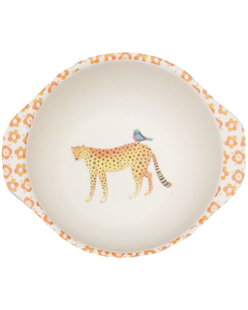 Love Mae 5-pieces Bamboo Dinner Set, Safari - Durable and ecological! Perfect gift idea! Bowls & Plates