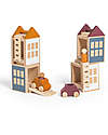 Lubulona Lubu Town Maxi - Autumnvale - FSC-PEFC Beech Wood Wooden Toy Cars, Trains & Trucks