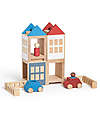Lubulona Lubu Town Maxi - Summerville - FSC-PEFC Beech Wood Wooden Toy Cars, Trains & Trucks