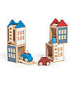 Lubulona Lubu Town Maxi - Summerville - FSC-PEFC Beech Wood Wooden Toy Cars, Trains & Trucks