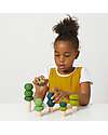 Lubulona Summer Stacking Trees - FSC-PEFC Beech Wood Wooden Toy Cars, Trains & Trucks