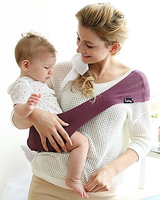 Lucky Baby Ultra Light Baby Sling Mauve - SUPPORi - Fits in your Pocket Baby Slings