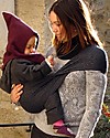 Lucky Baby Wacotto, 2-in-1 Baby Carrier, Grey - Also great as infinity scarf! Baby Slings