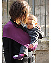 Lucky Baby Wacotto, 2-in-1 Baby Carrier, Magenta - Also great as infinity scarf! Baby Slings