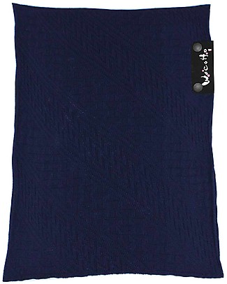 Lucky Baby Wacotto, 2-in-1 Baby Carrier, Navy Blue - 6-36 mths - Also great as infinity scarf! Baby Slings
