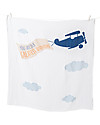 Lulujo Baby Baby’s First Year Swaddle + Cards Set, Greatest Adventure - For the social baby and parents! Muslin Swaddle