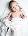 Lulujo Baby Copertina Swaddle 120 x 120 cm, Little Fawn - 100% mussola di cotone Muslin Swaddle