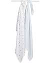 Lulujo Baby Set of 2 Swaddles 100 x 100 cm - Bees/Dots - 100% cotton muslin Muslin Swaddle