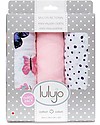 Lulujo Baby Set of 3 Cloths 70 x 70 cm, Butterfly - 100% cotton muslin Muslin Swaddle