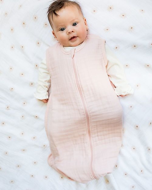 Lulujo Baby Sleepsacs - Ballet Slipper - TOG1 - 100% Cotton Muslin Sleeping Bags