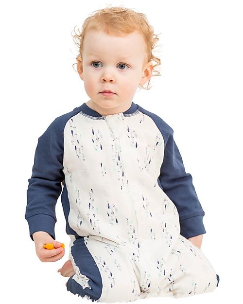 Lulujo Baby Sleepsuit - Fish - TOG1 - Cotton and Bamboo Rayon Sleeping Bags